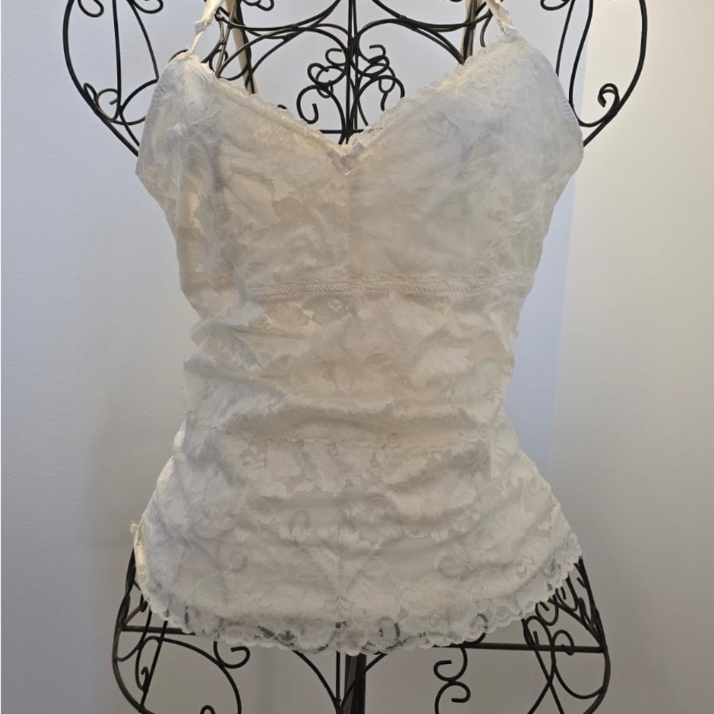 Le Chateau Lace Camisole - White